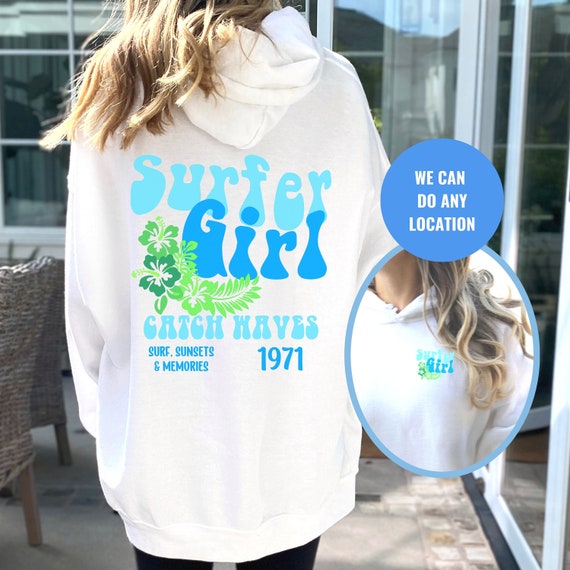 Surfer 2025 girl hoodies