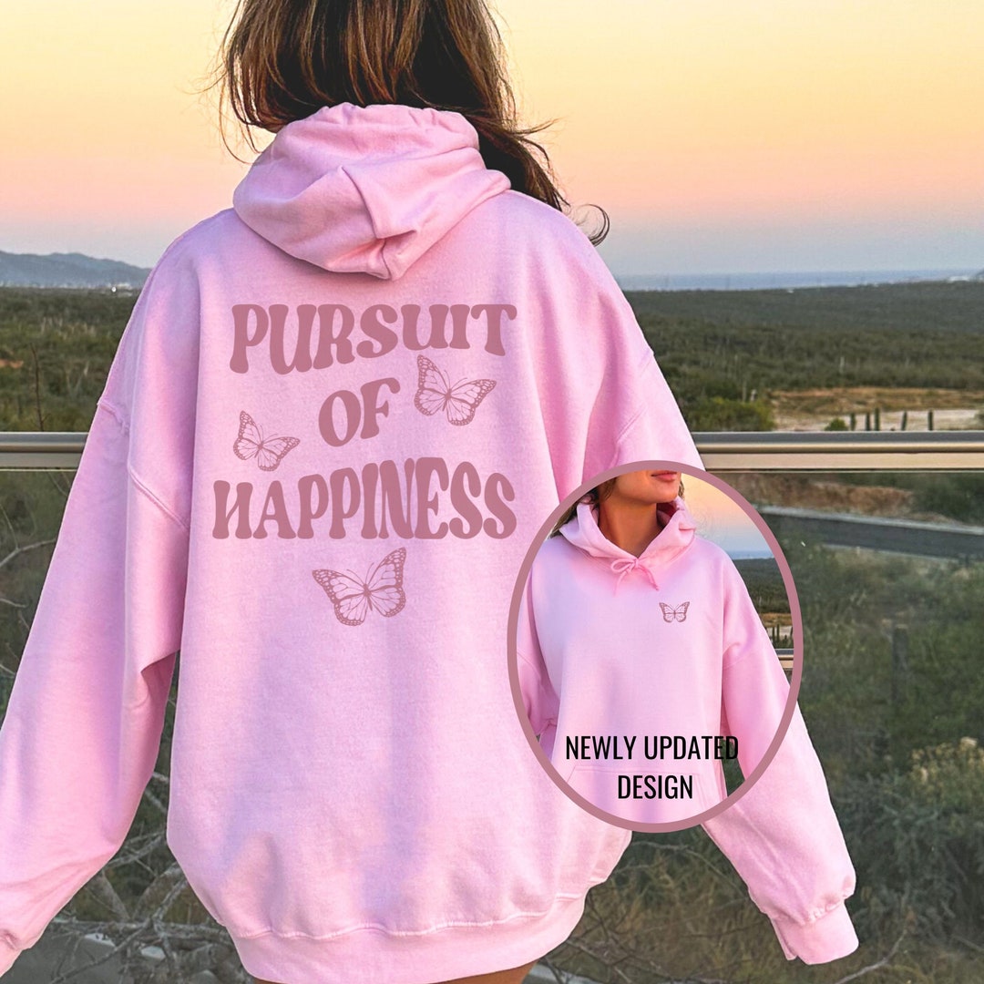 Pursuit of Happiness Hoodie Oversized Hoodie Trendy - Etsy