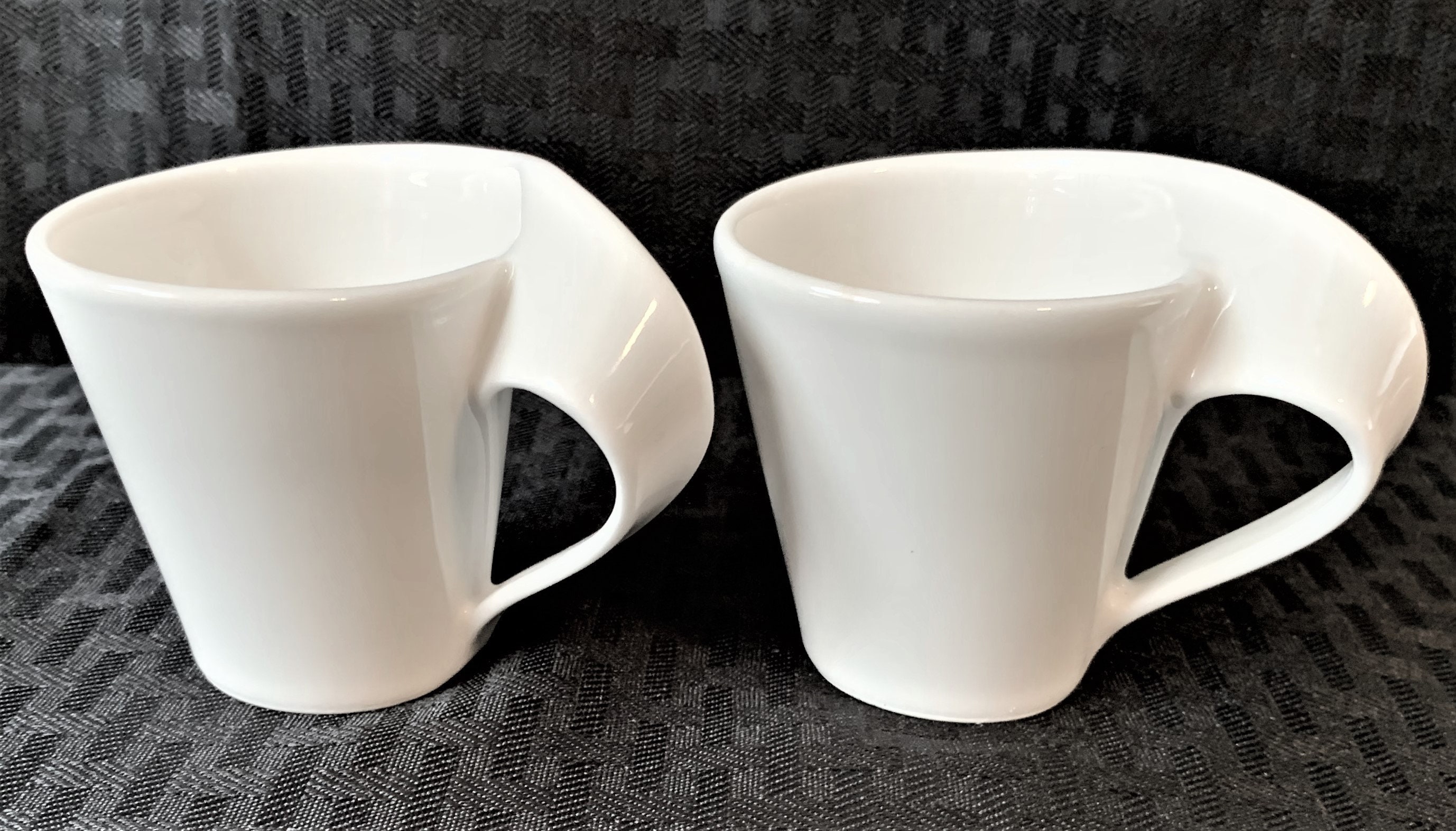 VILLEROY & BOCH New Wave Espresso Demitasse Cups Mugs White - Etsy