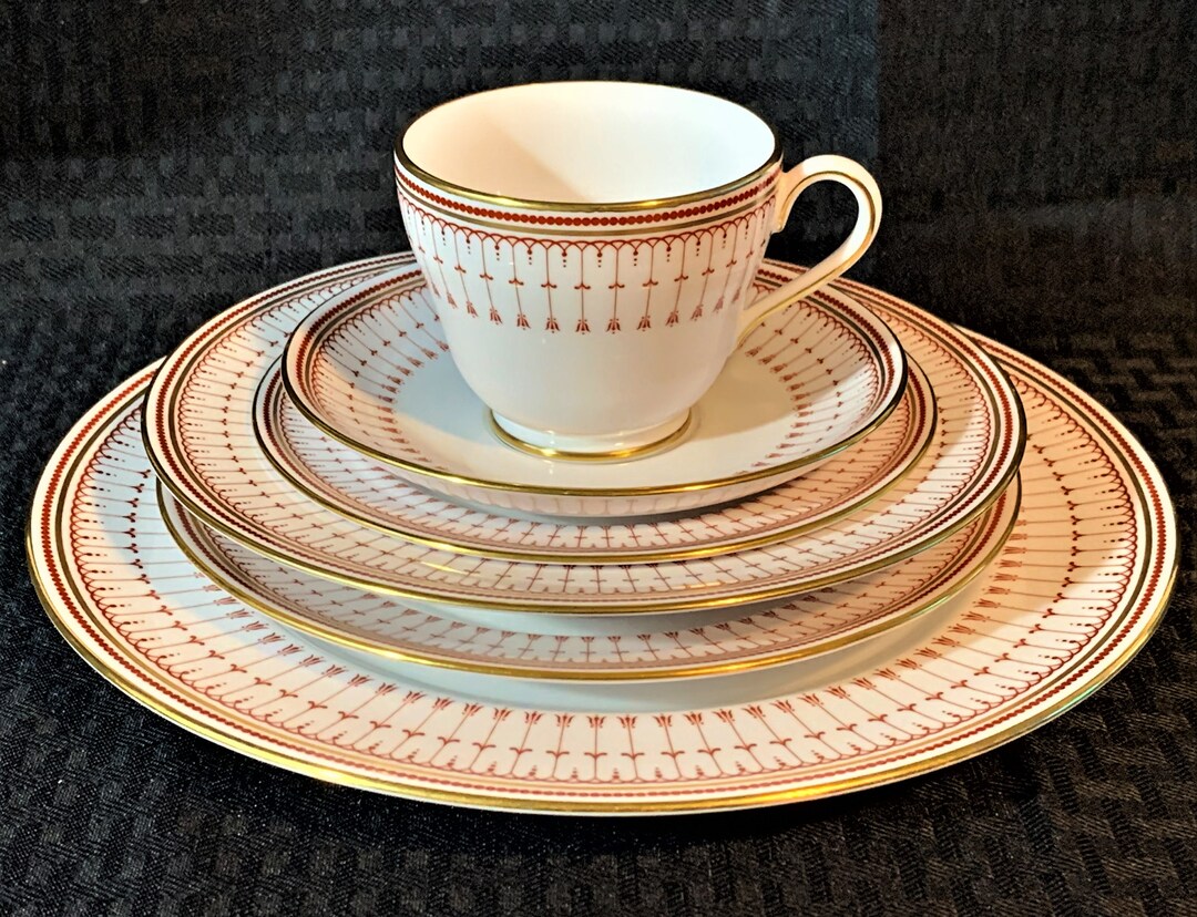 SPODE Kensington 6 Piece Place Setting Y8051 Bone China Etsy