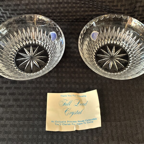 Princess House Crystal Etsy