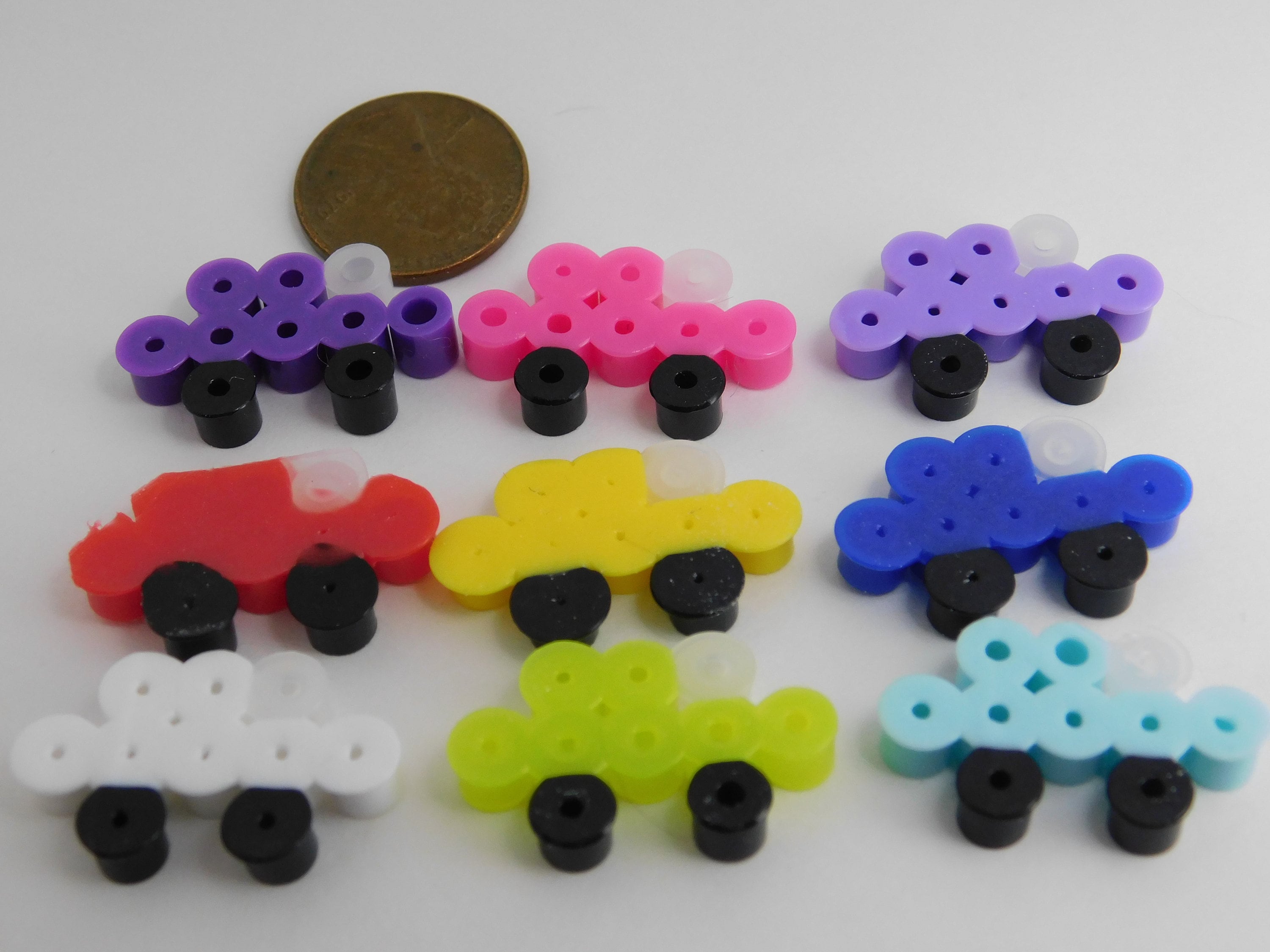 Tiny Perler Bead Car Etsy