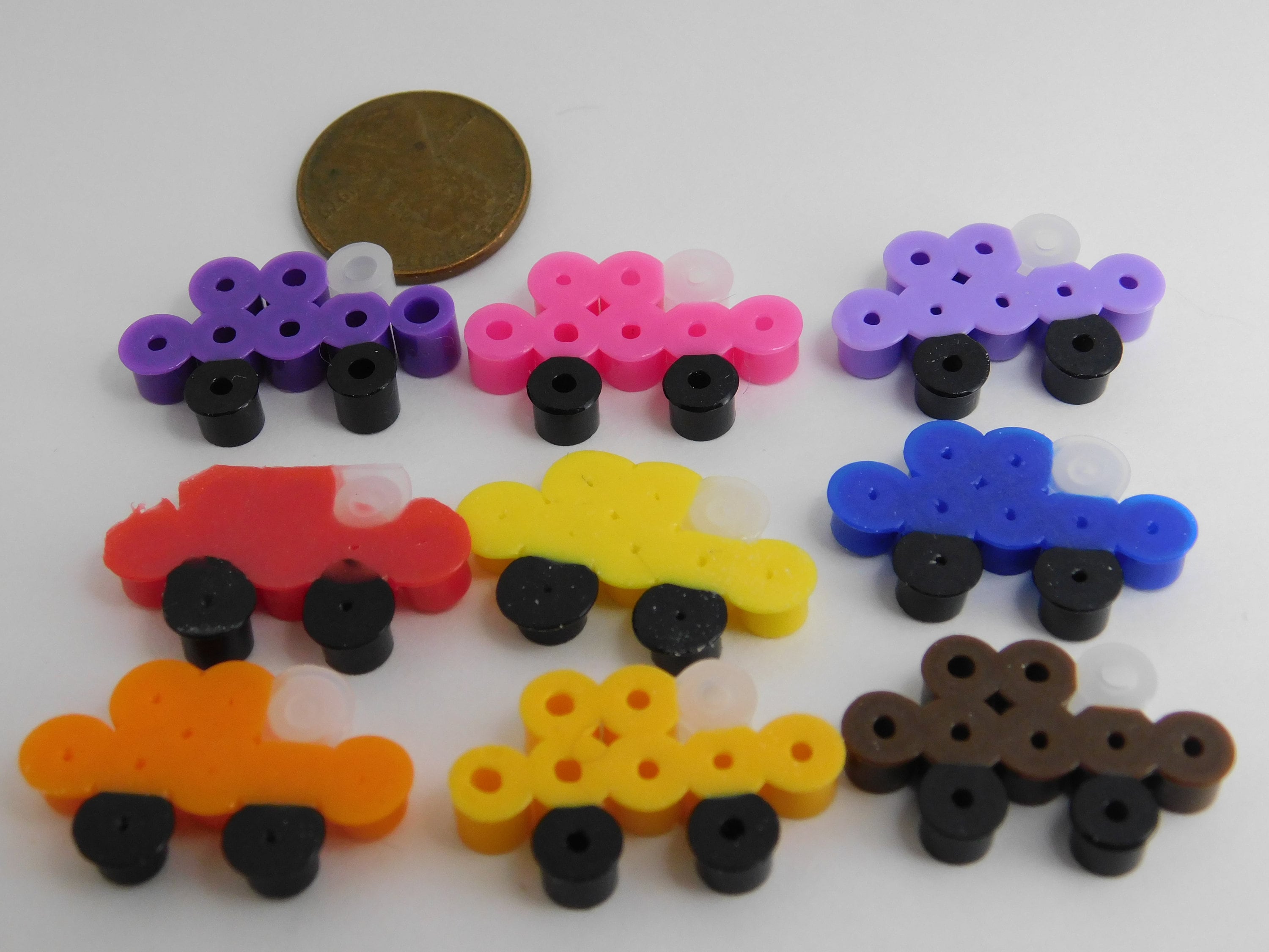 Tiny Perler Bead Car Etsy