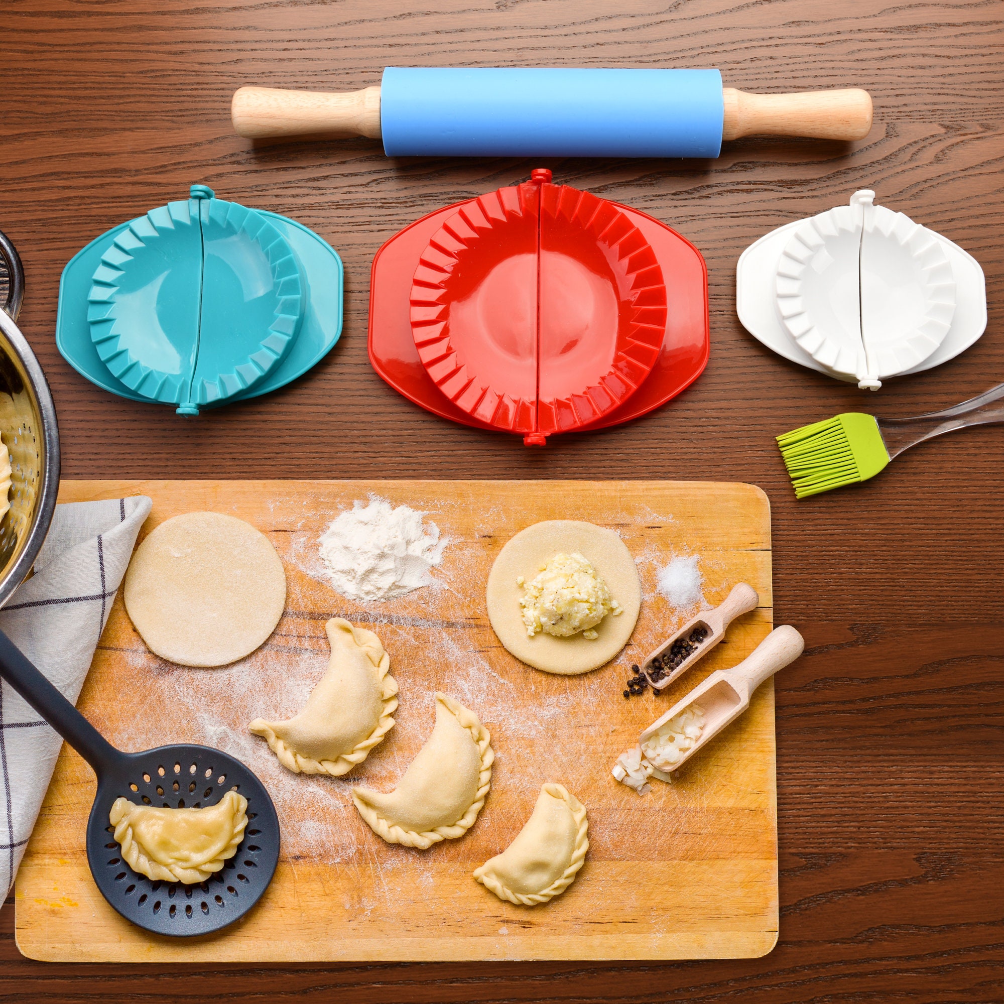 7 Piece Dumpling Maker Set Dumpling Mold Pasta Maker Etsy