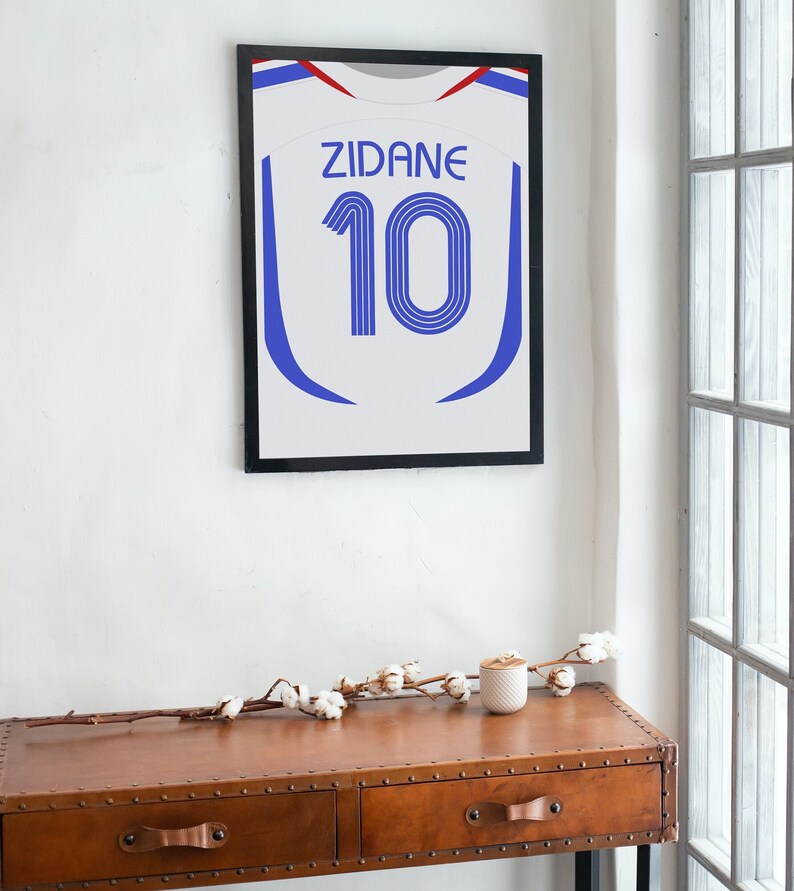 Poster Vintage Équipe De France 2004 - Magazine Le Foot