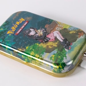 9300mAh Marnie/Morpeko Tin Power Bank / Power Bank, Cargador de teléfono, Regalos para niños, Energía de respaldo, 33 vatios hora, regalo de viaje, Pokemon, Zenith