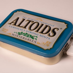 Portable Altoids Tin Charger peppermint 6000mah Portable Power Bank for  Smartphones, Airpods, Mobile Phone Charger, Christmas Gift 