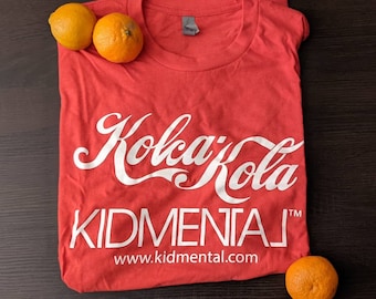 kidmental Kola Kola Tee | Coca Cola Classic Swish Font | Band Single Chart Classic