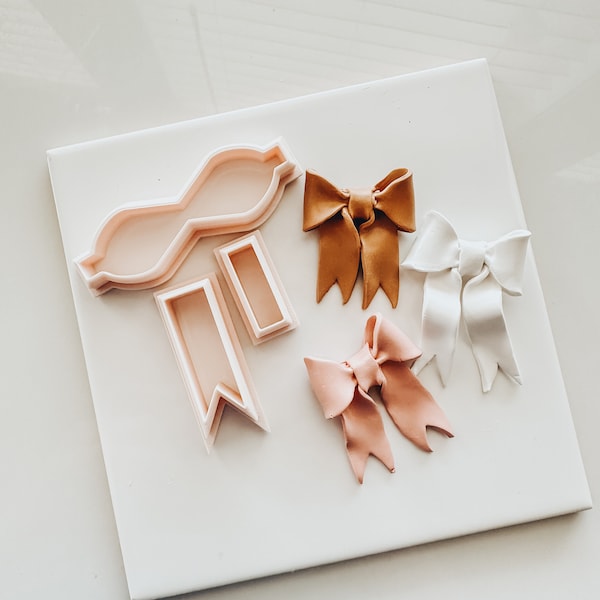 Clay Cutters Bow for Polymer Clay Etsy