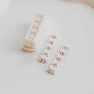 Daisy Bar Clay Earring Cutter Set 1.50 Inches