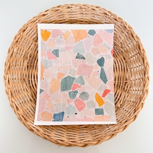 Carta transfer Terrazzo 4 Clay