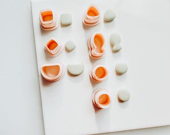Skye Skinny Bead Drop Clay Cutter 1.50 Inch