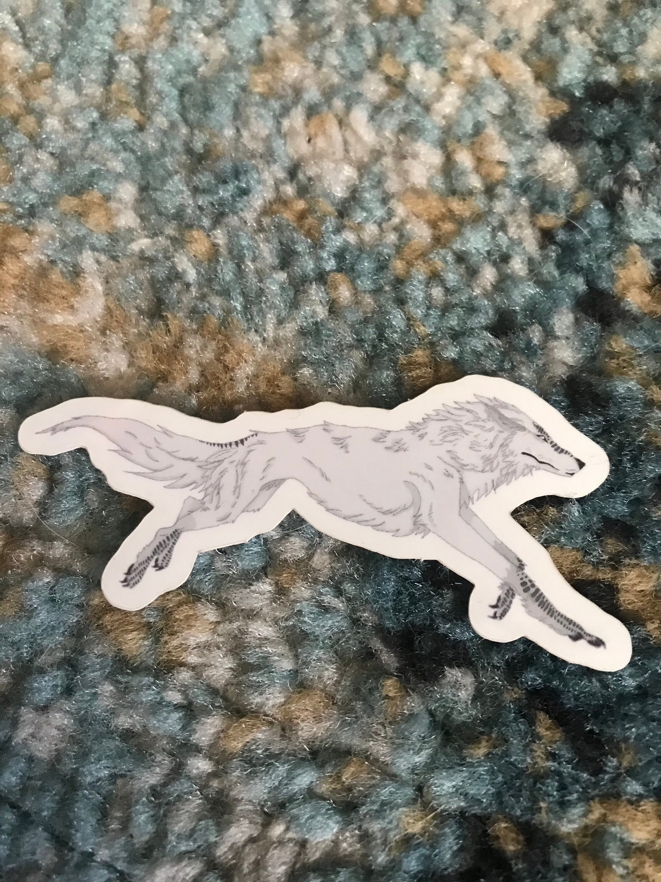 Loth wolf Sticker Etsy