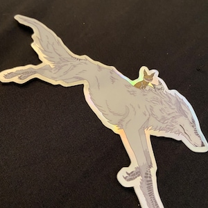 Holographic Loth Wolf with Loth Cats