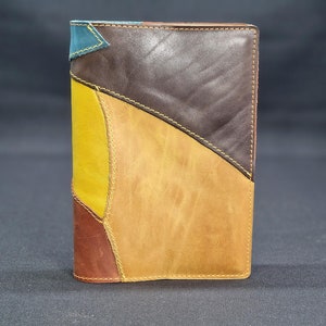 Leather Notebook Cover, Vintage leather journal cover A5, Simple notebook cover a5, Various color options, Moleskine cover, Hobonichi Techo