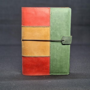 Hobonichi Leather notebook cover / Leather book cover / Leather bible cover / A6 notebook cover / A5 notebook cover / Personalized / Gift