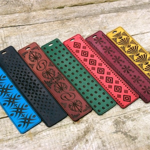 Personalized Leather Bookmark, Custom Bookmark, Bible Bookmark, Anniversary Gift, Reader Gift, Mothers/Fathers Day Gift, Ukraine Seller