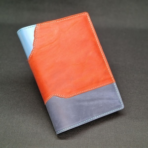 Vintage Leather Journal cover, Minimalist notebook cover a5, Bullet journal cover A5, Hobonichi Techo, Hobonichi Cousin, Moleskine Cahier