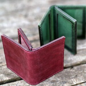 Couverture pour permis de conduire et carte d’identité de passeport, étui en cuir mince pour carte d’identité, cadeau personnalisé portefeuille d’identité en cuir véritable fait à la main, étui pour carte d’identité