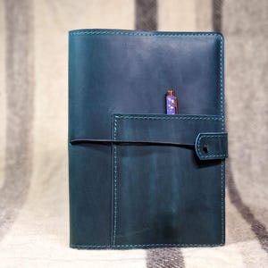 Leather notebook cover A5 , Hobonichi cousin cover personalized, Leather journal cover, Leuchtturm1917, Moleskine, Rocketbook Stalogy Cover