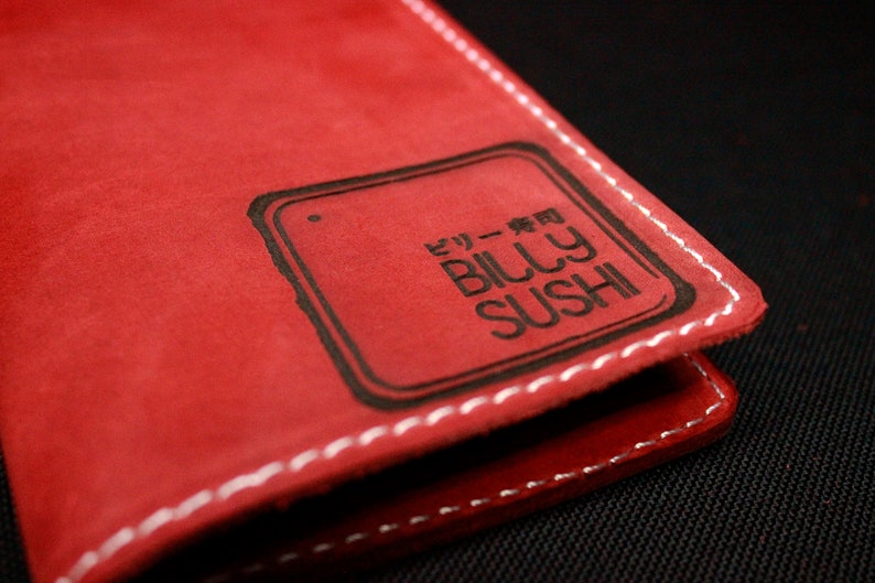 Restaurant Check Presenter Leather Check Holder Cafe Green Etsy