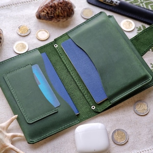Familienreisebrieftasche, 4 Passhalter, Dokumentenmappe, Familienpasshülle, Familienpass, Passhülle, Passport-Veranstalter