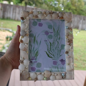 Sea Shell Picture Frame 5X7