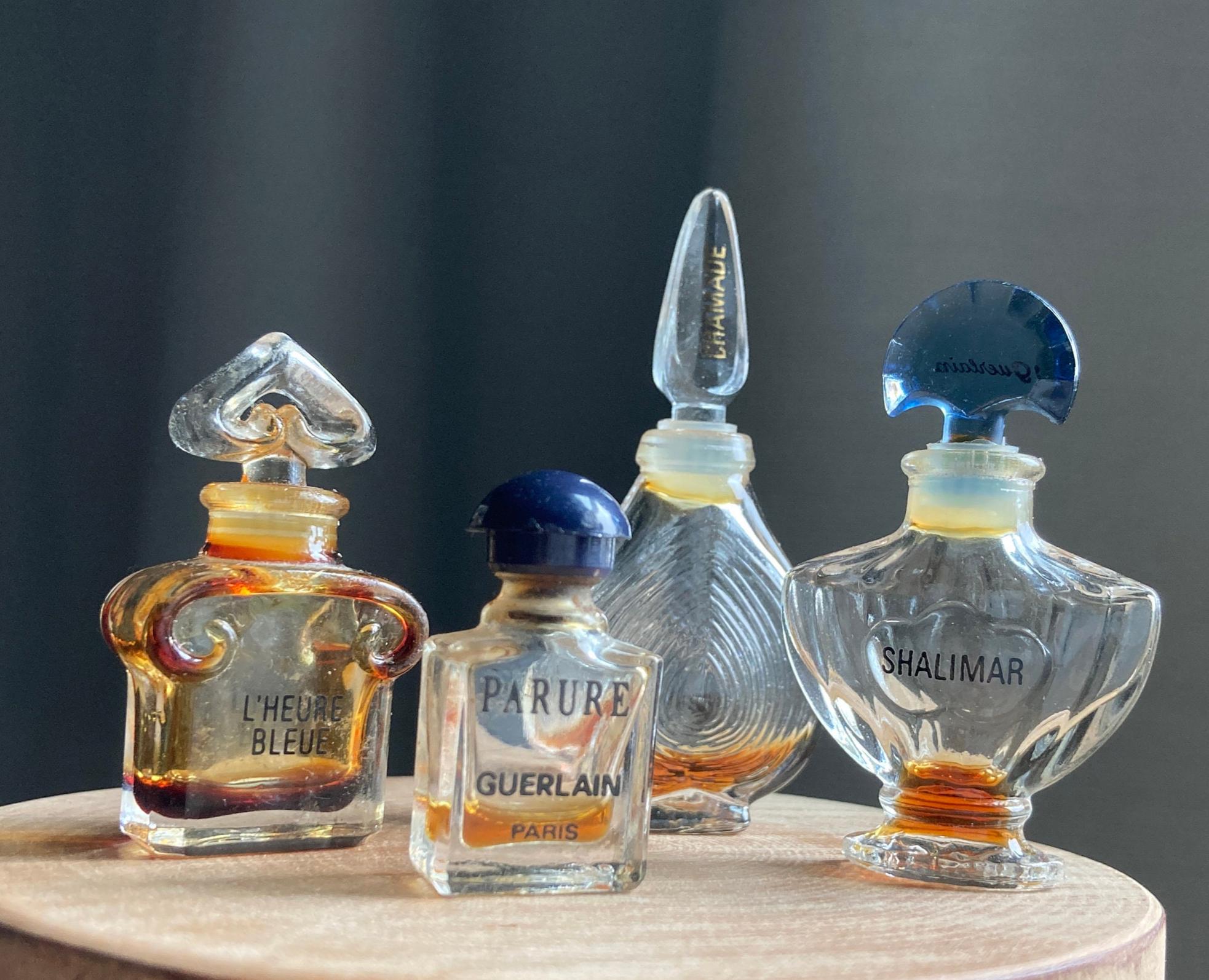 4 Smallest Vintage Guerlain Perfume Bottles. **RARE** - Etsy