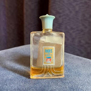 Small Vintage City Perfume Bottle