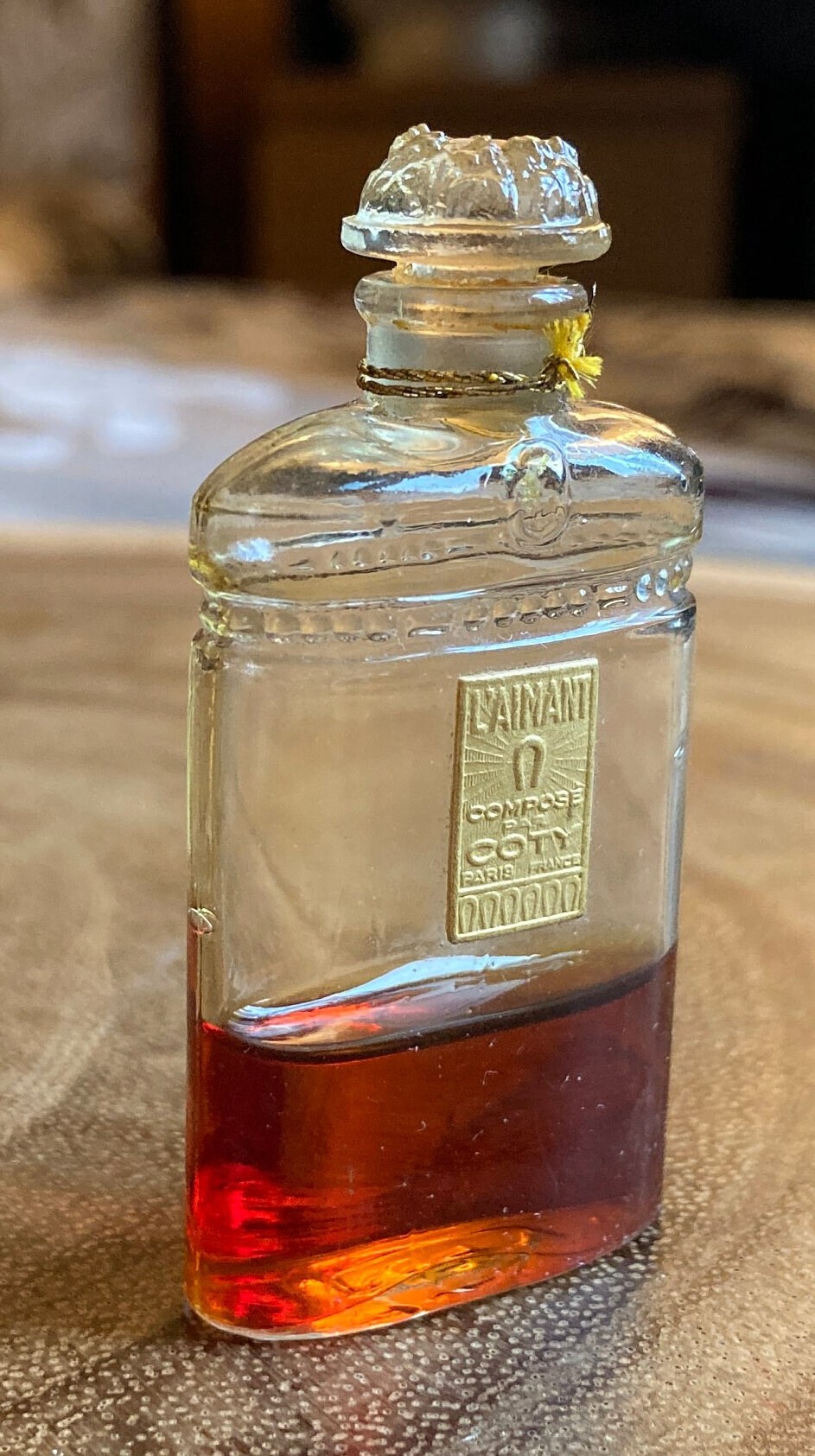【希少】COTY　L'AimanT　コティ　ヴィンテージ　パルファム Vintage Coty L'Aimant 2.5 Oz. Parfum De Toilette Fragrance