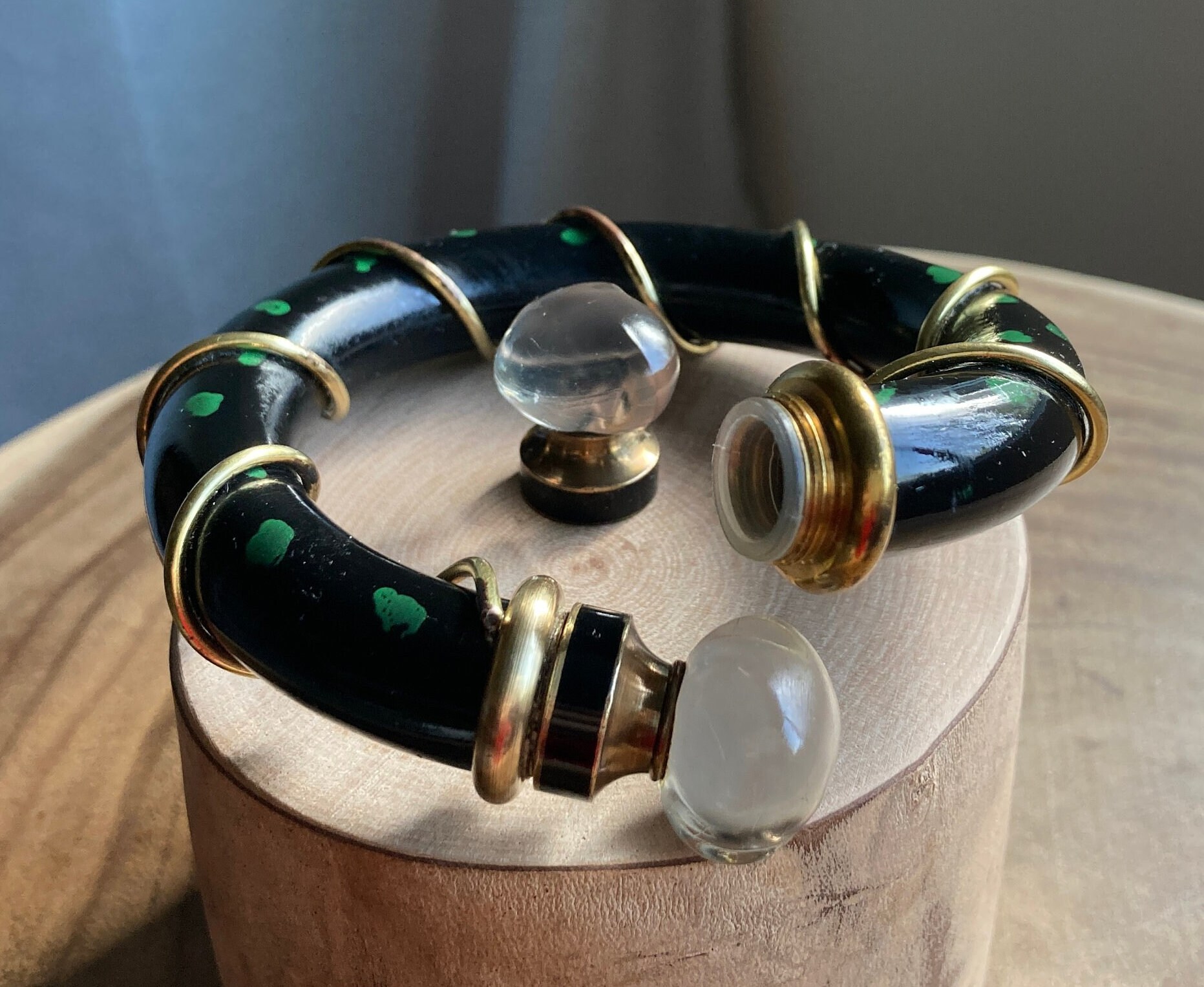Vintage Christian Dior Poison Bangle Bracelet Perfume Bottle Original ...