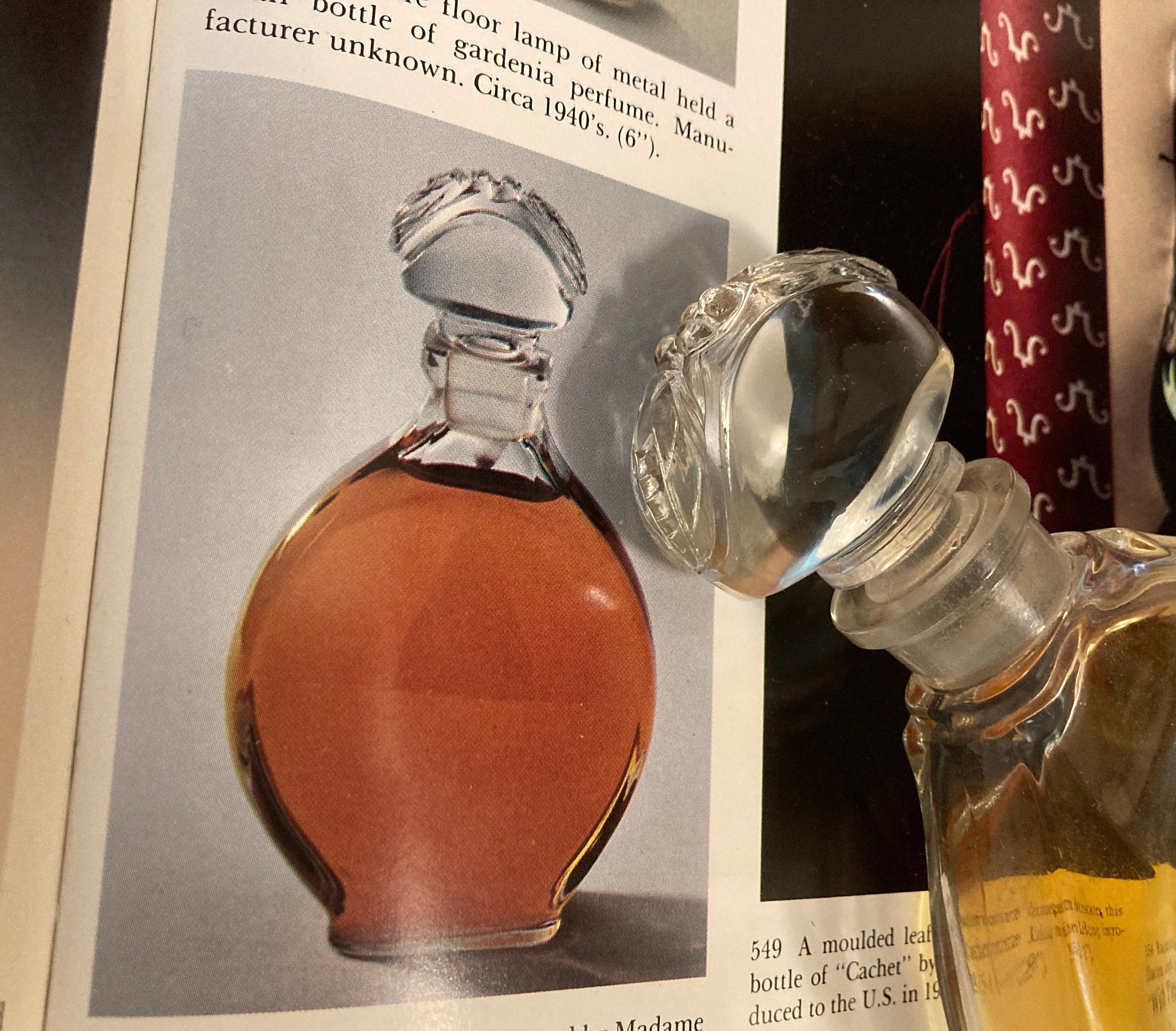 Limited Edition Vintage or Et Noir Perfume Bottle by Caron photo