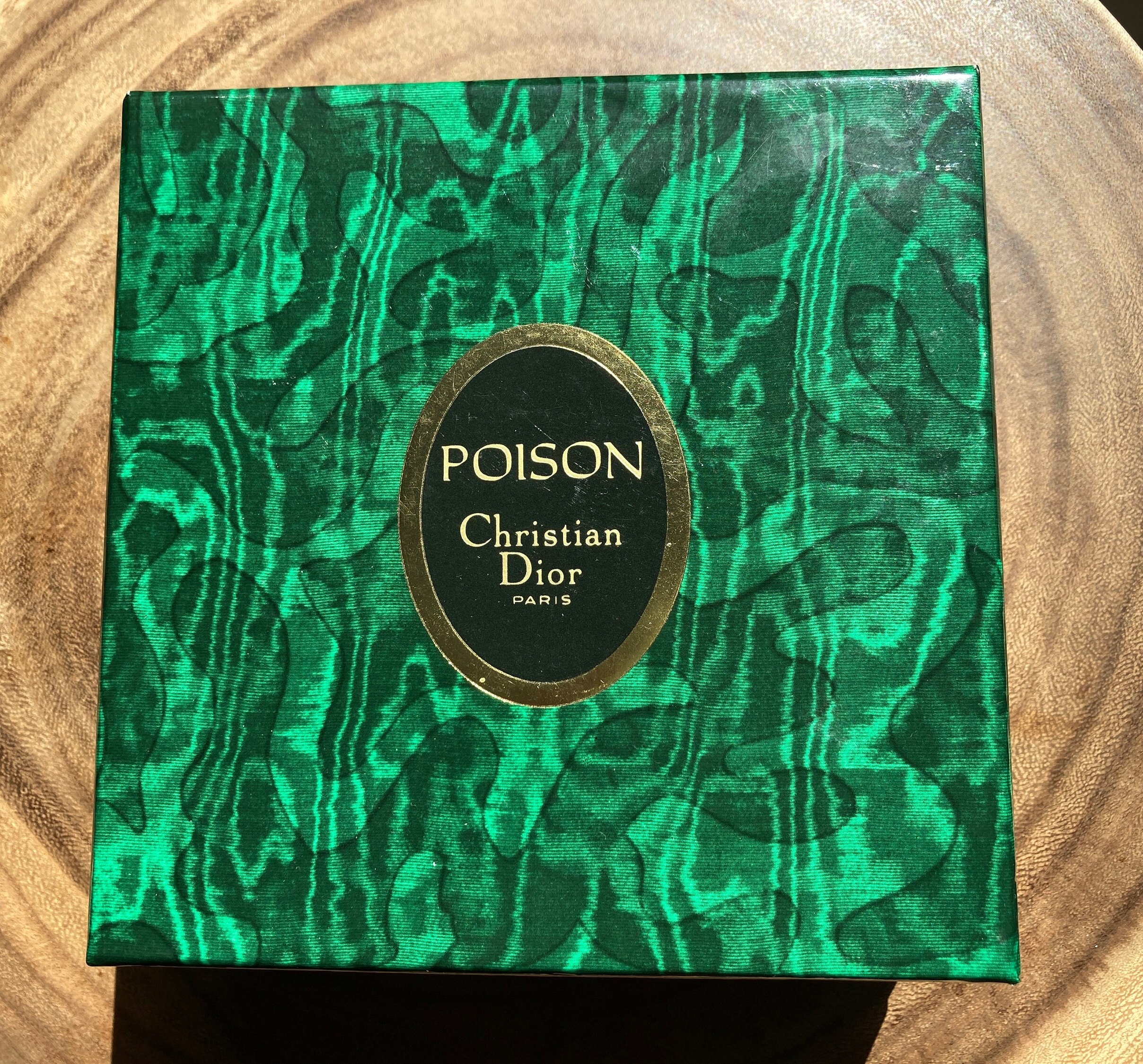 Vintage Christian Dior Poison Bangle Bracelet Perfume Bottle