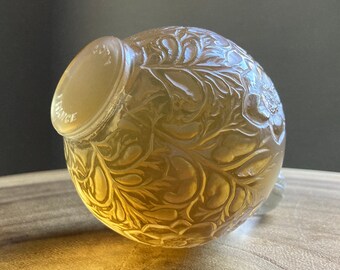 Large Size Empty 4" René Lalique  Coty “Suma” Perfume Bottle, Hard to Find Size