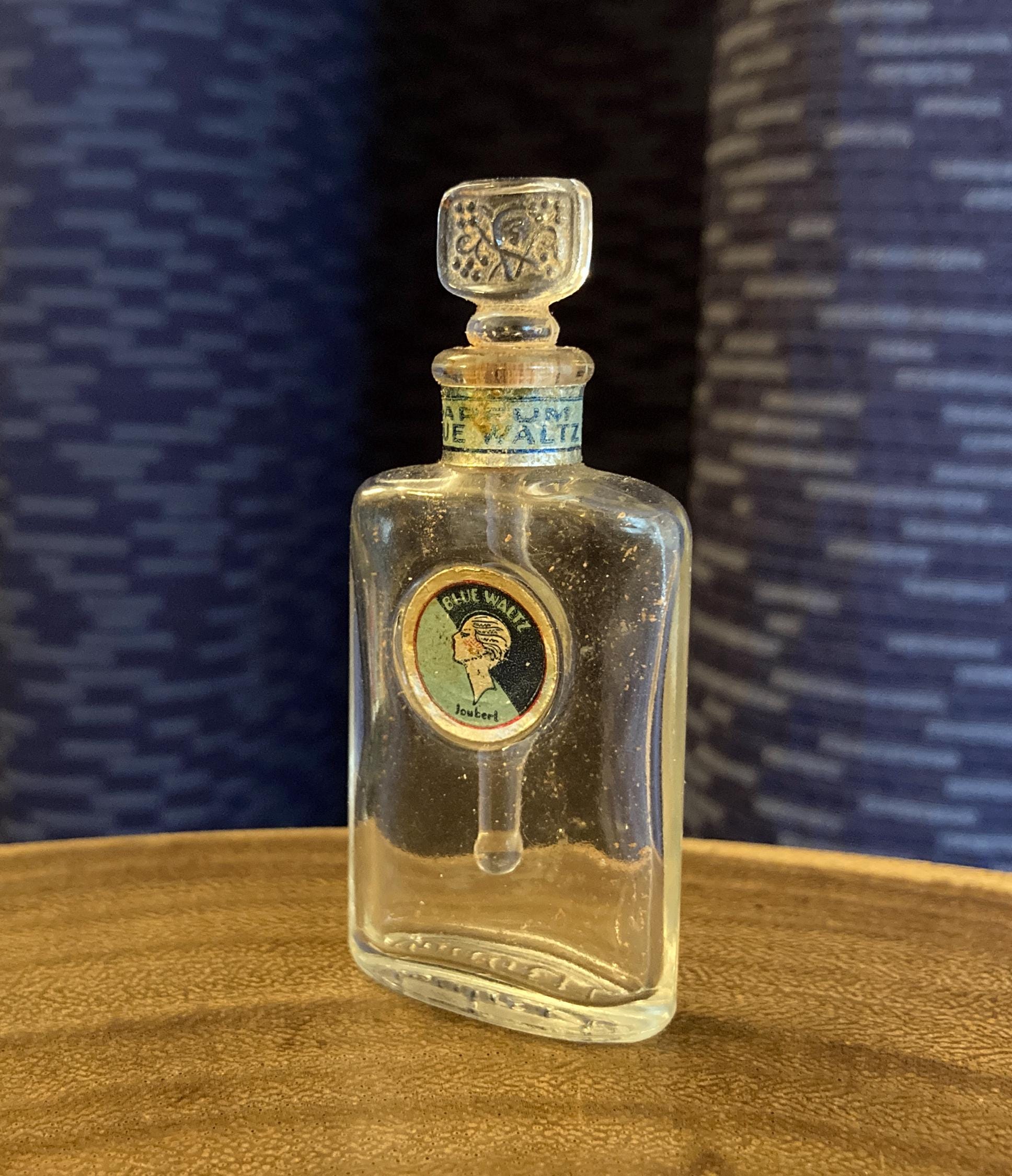 1920s Blue Waltz by Joubert Perfume Bottle - Etsy