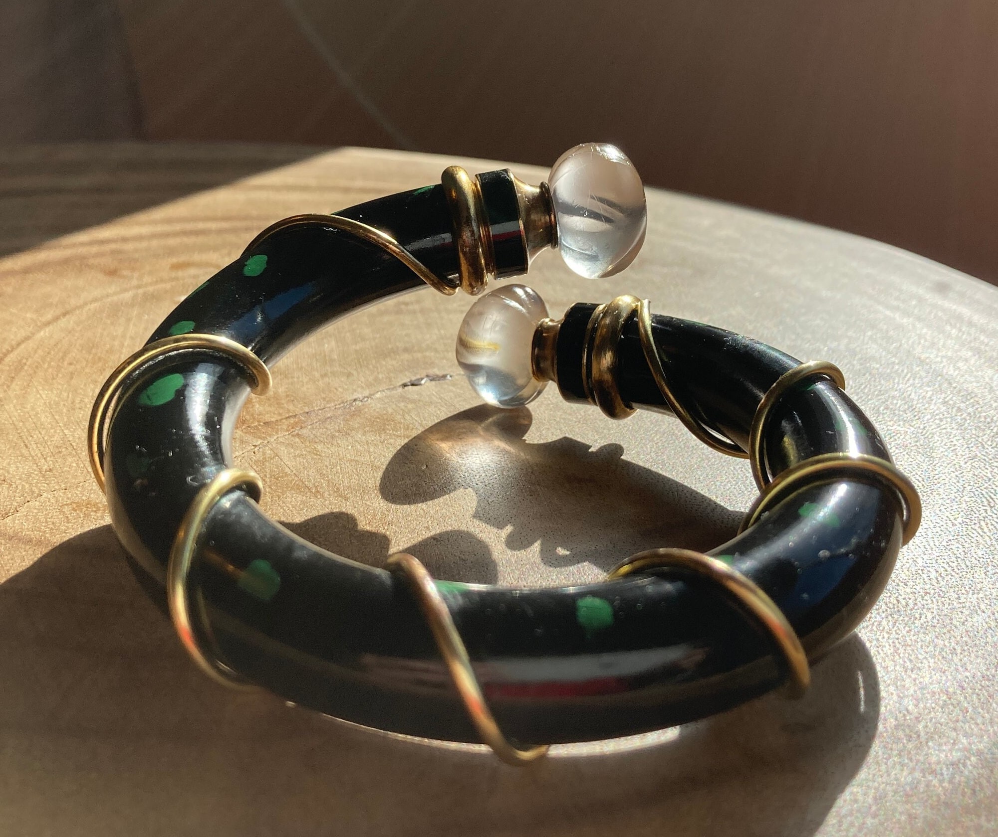 Vintage Christian Dior Poison Bangle Bracelet Perfume Bottle Original ...