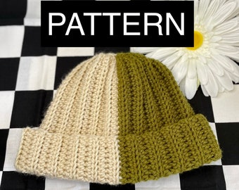 Paper Tiger Beanie *Crochet Pattern*