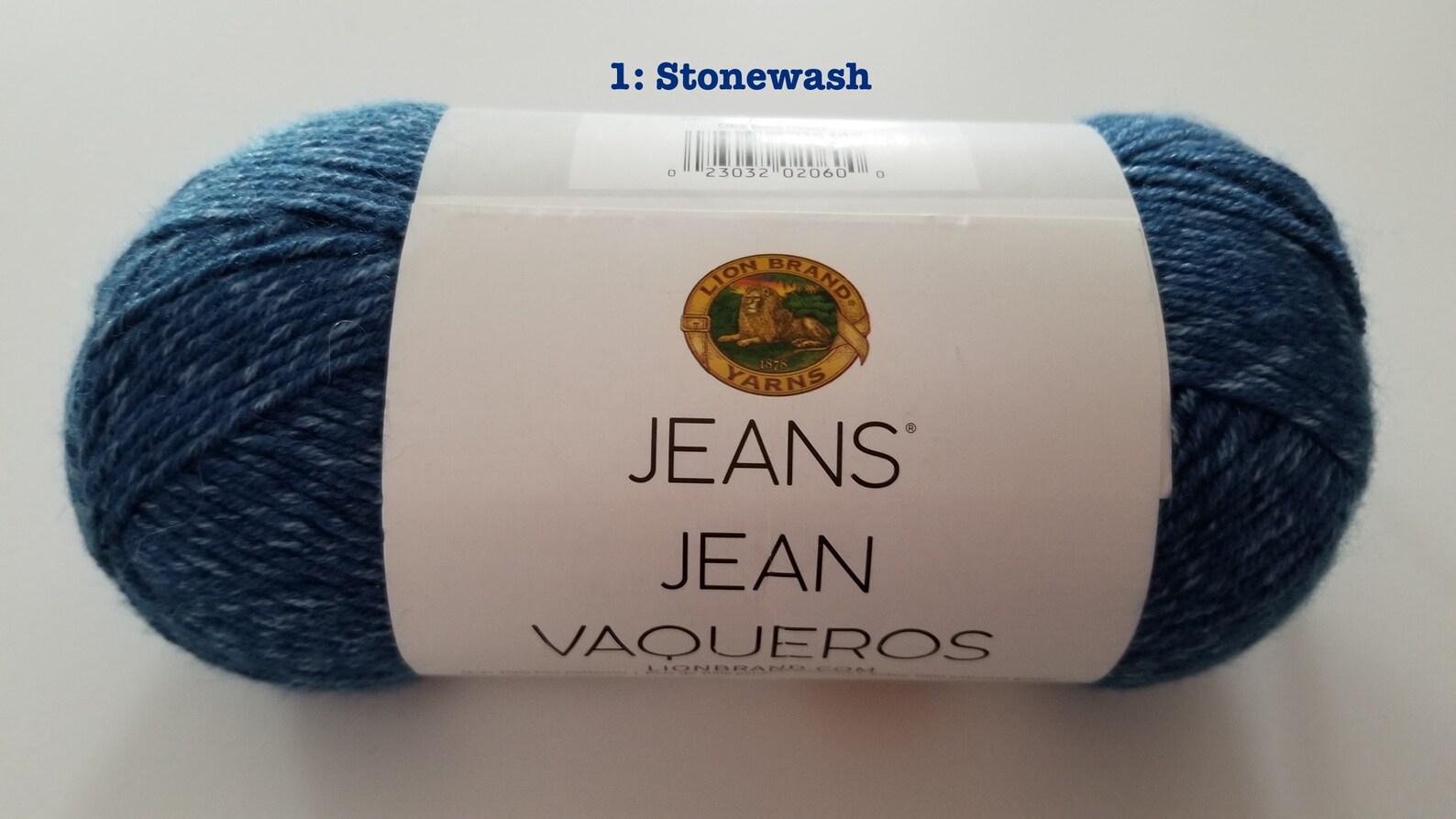 Lion Brand Jeans 100 Acrylic Medium Weight Yarn 3 Etsy