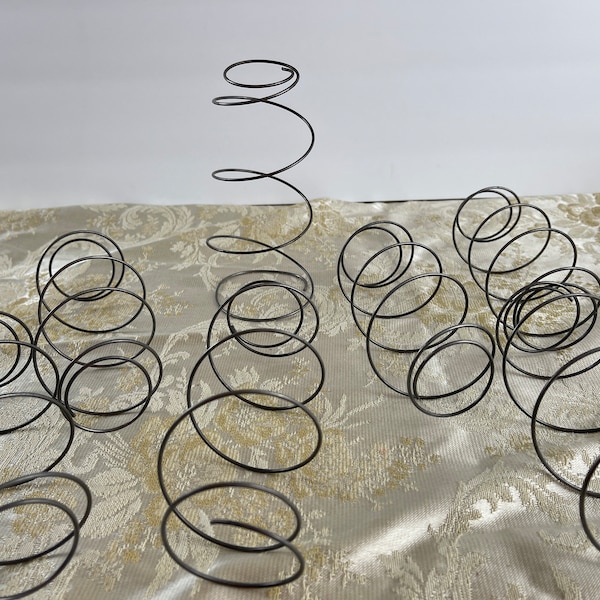 Vintage Crafting Springs, VINTAGE Bed Springs in Sets of 3, 5, or 10 - Original mattress is from early 1970s