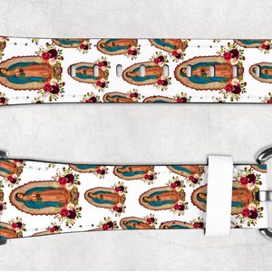 Virgin Mary Watch Band, Virgen De Guadalupe, Watch Band, Watch Strap, Religion Watch Band