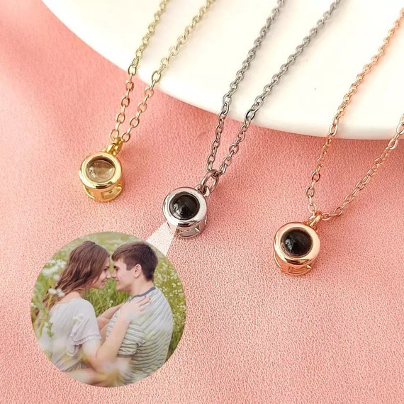 Amazon.com: Custom Necklaces with Picture inside, Personalized Necklace for  Women, Picture Necklace Personalized Photo, Projection Photo, Anniversary  Memorial Gift for Women/Couple (Silver) A : Clothing, Shoes & Jewelry