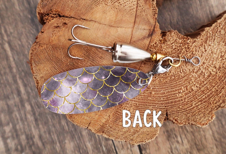 Personalized Fishing Lure, Custom Fishing Lures are a unique anniversary gift for parents and couples who love to fish, image 5