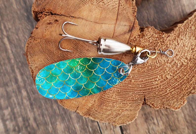 Personalized Fishing Lure, Custom Fishing Lures are a unique anniversary gift for parents and couples who love to fish, image 6