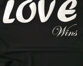 Women's T-shirt "Love"/iron-on transfer
