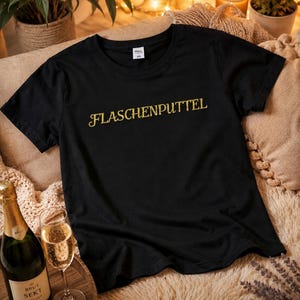Women's T-shirt "Bottle Princess"/Iron-on transfer