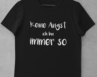 Women's T-shirt "always like this"/iron-on transfer