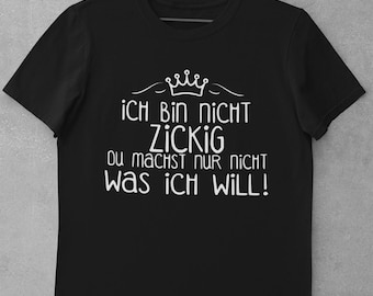 Women's T-shirt "Zickig"/iron-on transfer