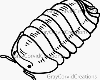 Rubber Ducky Isopod SVG Digital File