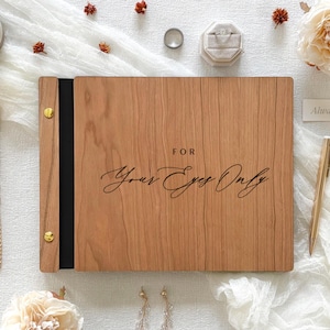 Boudoir Photo Album Intimate Gift for Husband - Personalized Boudoir Book, Premium, Acid-Free Pages Perfect for Cherishing Intimate Moments