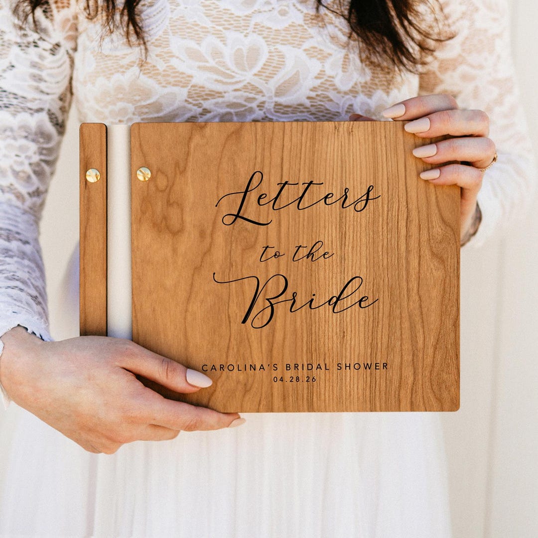 Wedding Letters Keepsake Book - Etsy